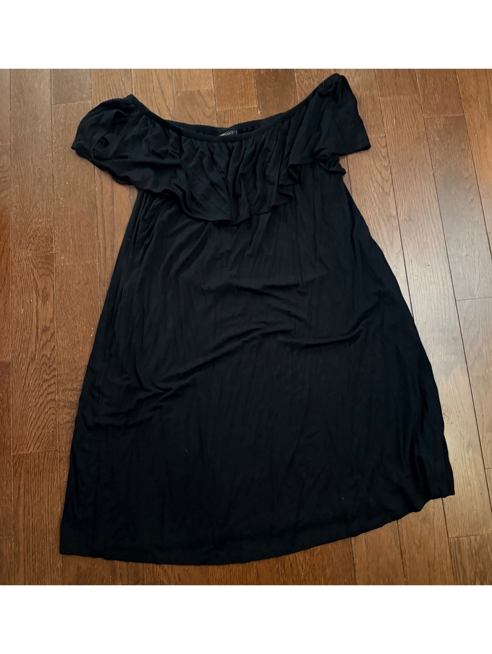 Women’s Off Shoulder Black Knit Dress Lane Bryant 14 16 14/16